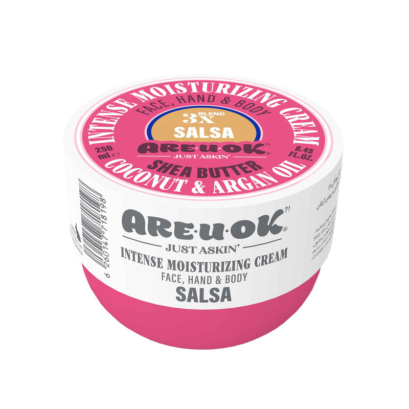 کرم مرطوب‌کننده آر یو اوکی مدل salsa حجم 250 میلی‌لیتر
