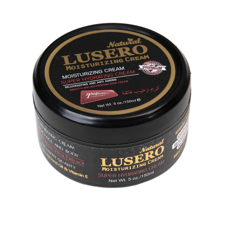 کرم آبرسان دست و صورت لوسرو کد 1 مناسب پوست خشک و حساس حجم 150 میلی لیتر