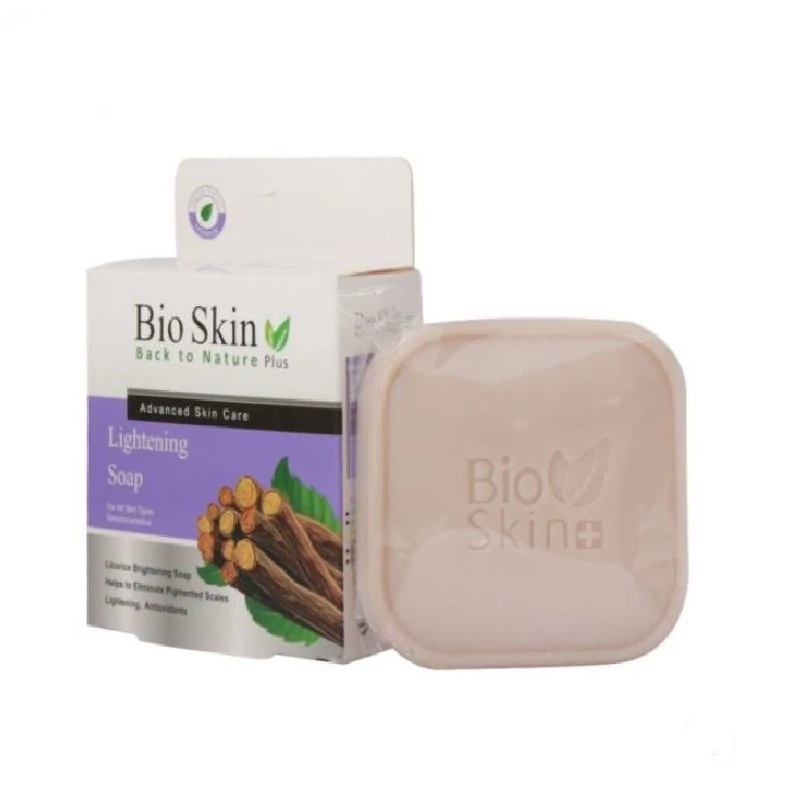 صابون روشن کننده شیرین بیان بایو اسکین پلاس 100 گرم