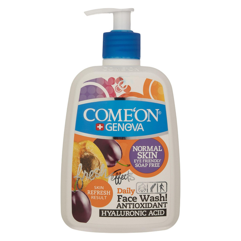 ژل شست‌وشوی صورت کامان سری geneva مدل Normal حجم 500 میلی‌لیتر